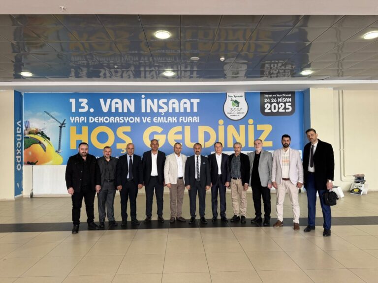 13. Van İnşaat, Yapı, Dekorasyon ve Emlak Fuarı’nda Türkiye-Suriye İş Dünyası Bir Aradaydı