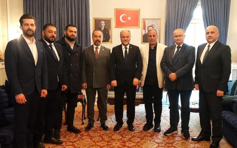 Şam Türk Büyükelçiliği’ne Ziyaret